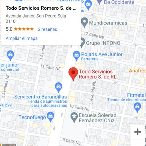 Mapa Todo Servicios Romero