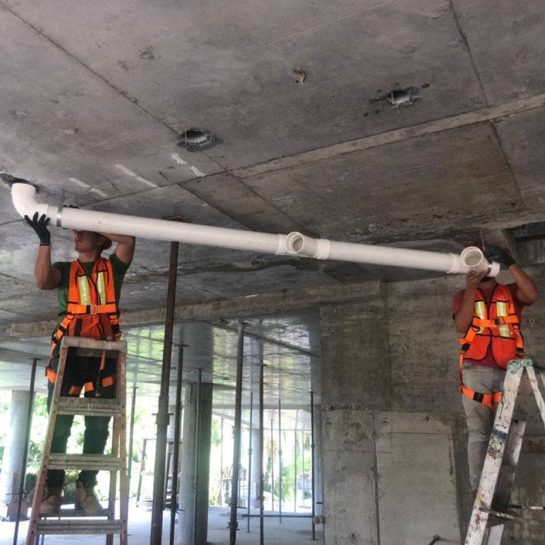 Diseño y construcción de sistemas sanitarios para edificios